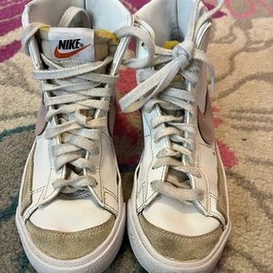 Girls Nike Blazers, very loved and worn lots!  But still in good shape!